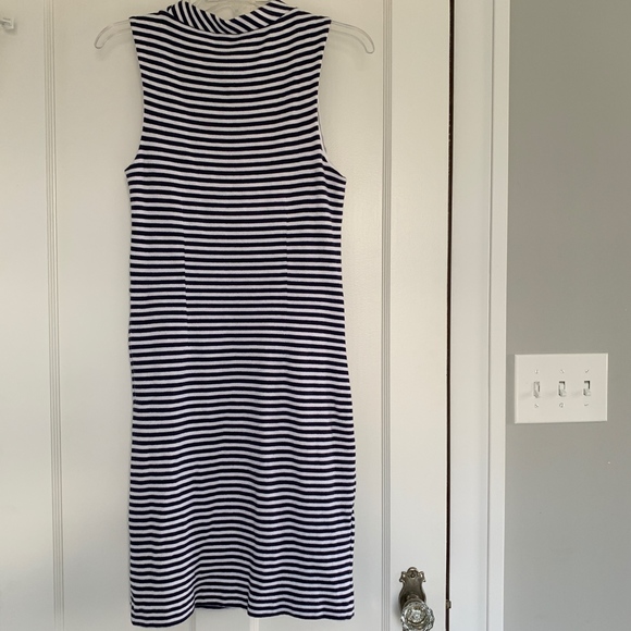 The Limited Navy & White Nautical Striped Dress - Picture 5 of 5